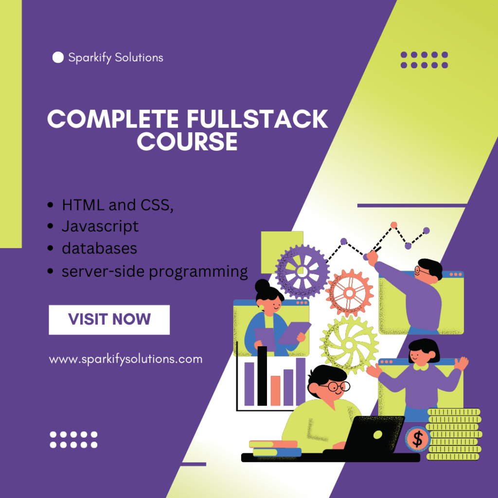 Complete full-stack development course